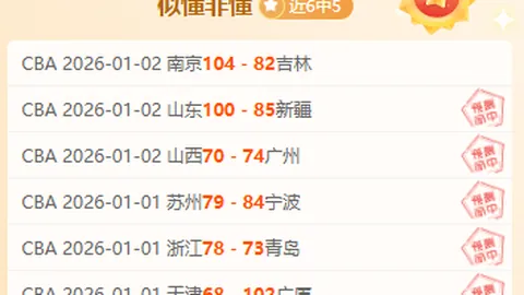 篮球盛宴来袭！近12战豪取9胜，NBA激战6中4，独家信心场次不容错过！